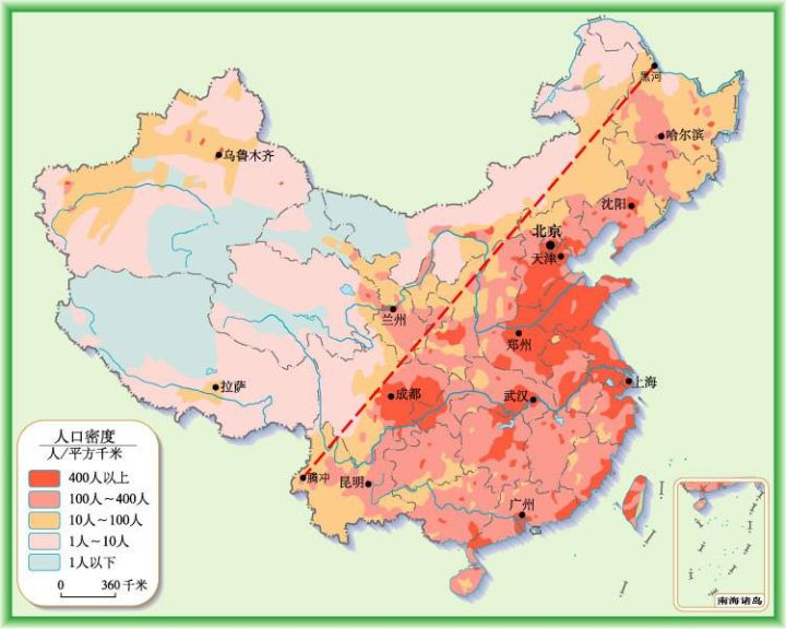 网友绘制中国理想版图图片