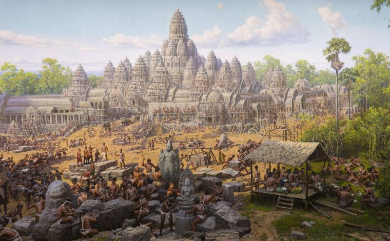 高棉帝国图片