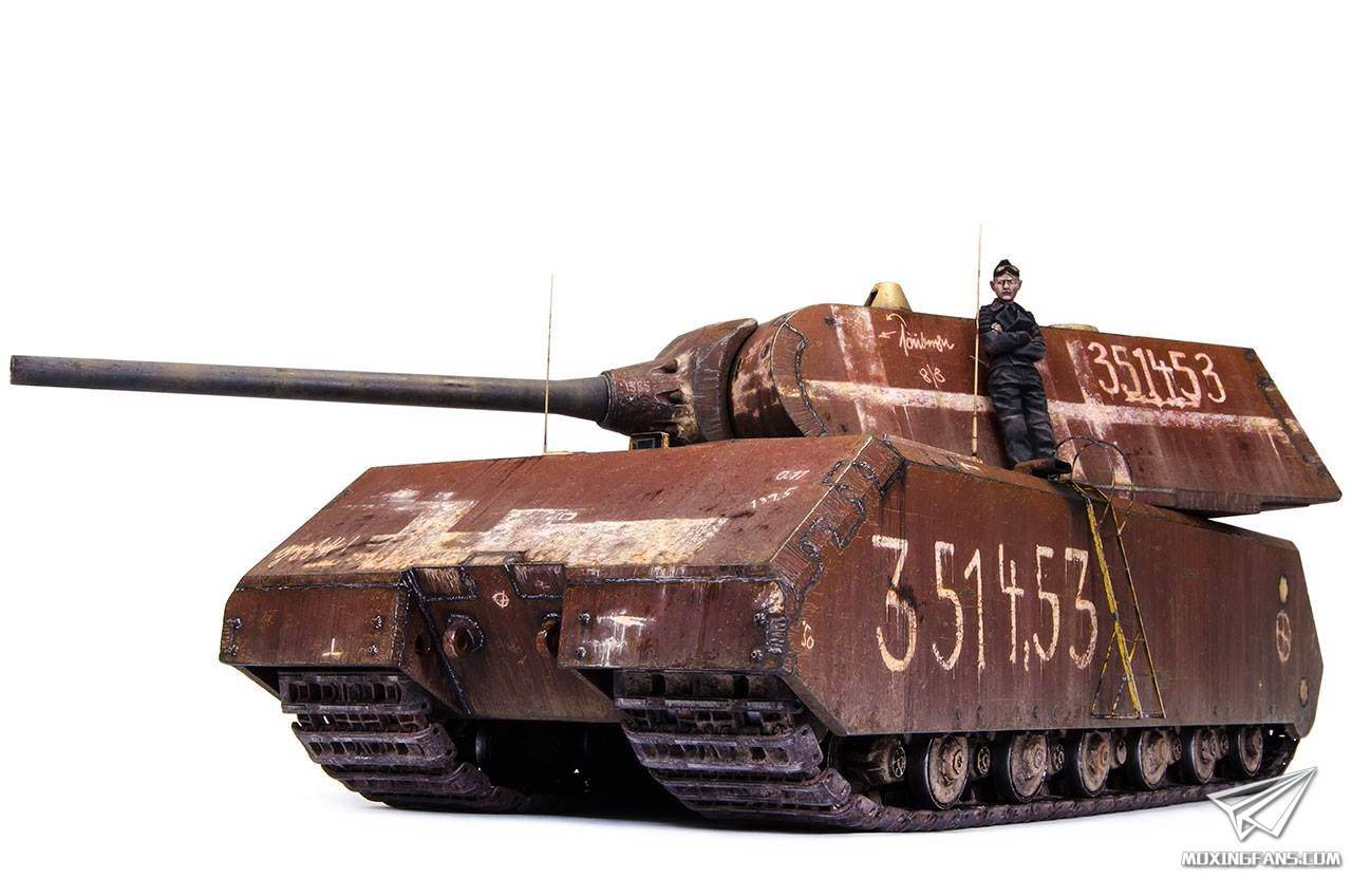 诸神的黄昏说说二战时期最大的超重型坦克鼠式坦克