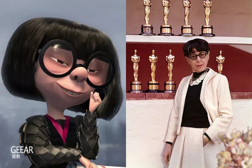 《超人总动员》里其中一个受欢迎的角色相信是 edna mode 吧!