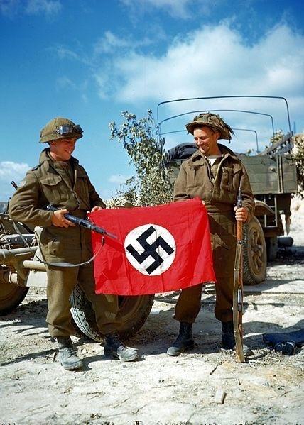 二战盟军旗帜图片