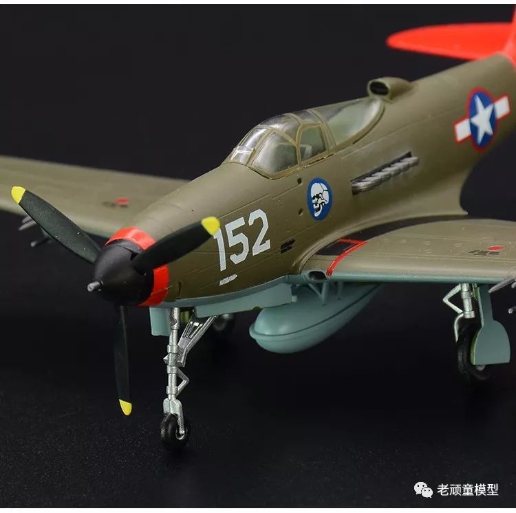 1/72 美國p-39q空中眼鏡蛇戰鬥機 靜態成品仿真模型