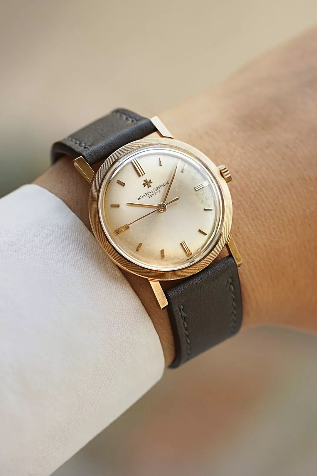 六十年代的江诗丹顿黄金腕表