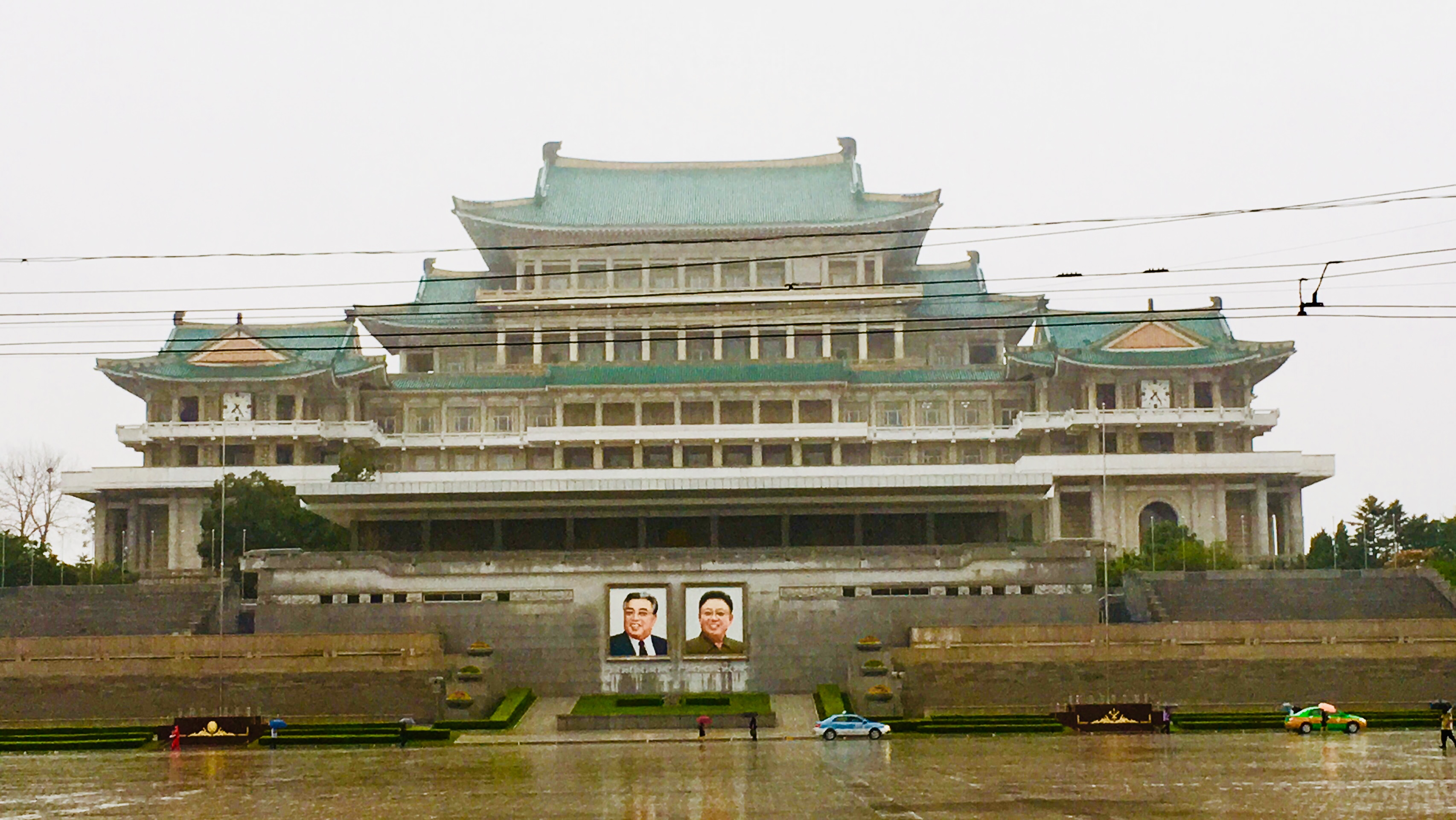 朝鲜人民大学堂图片