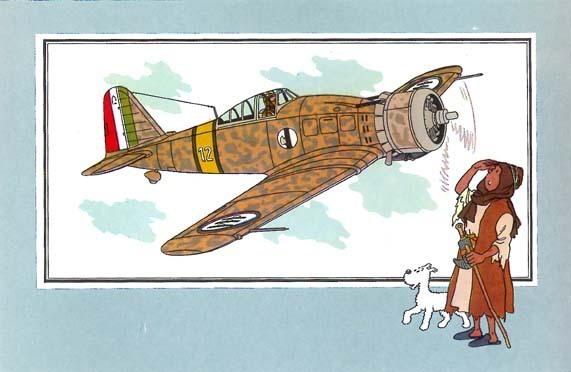 丁丁历险记之二战飞机系列苏联意大利法国篇