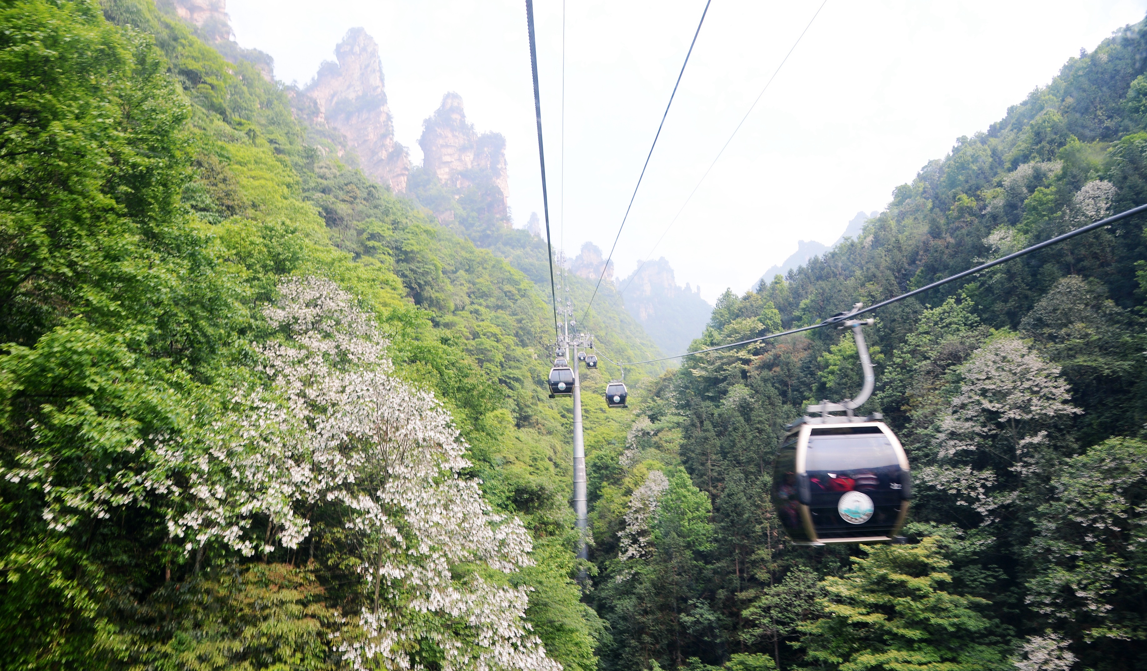 張家界天子山索道12月