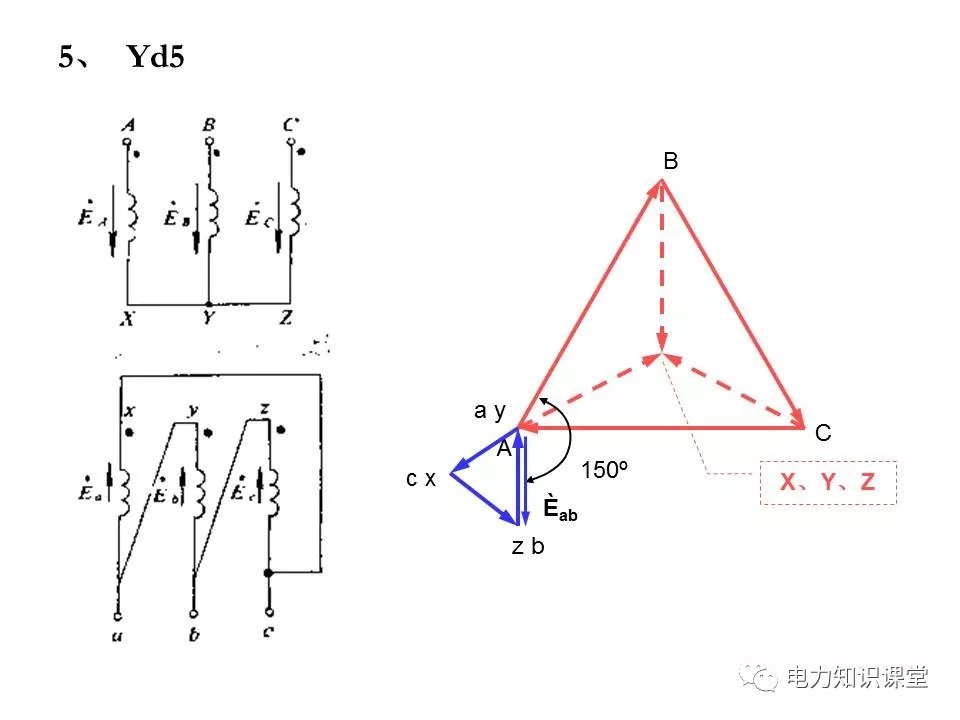 yd5联结组电路图图片