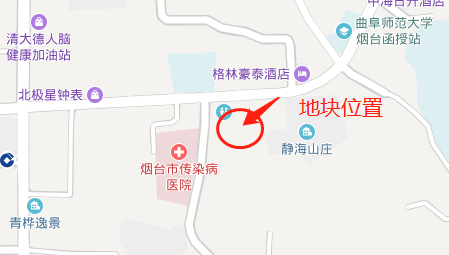 桑园路以东a宗地位于芝罘区,环山路以南,桑园路以东,东,南至用地边界