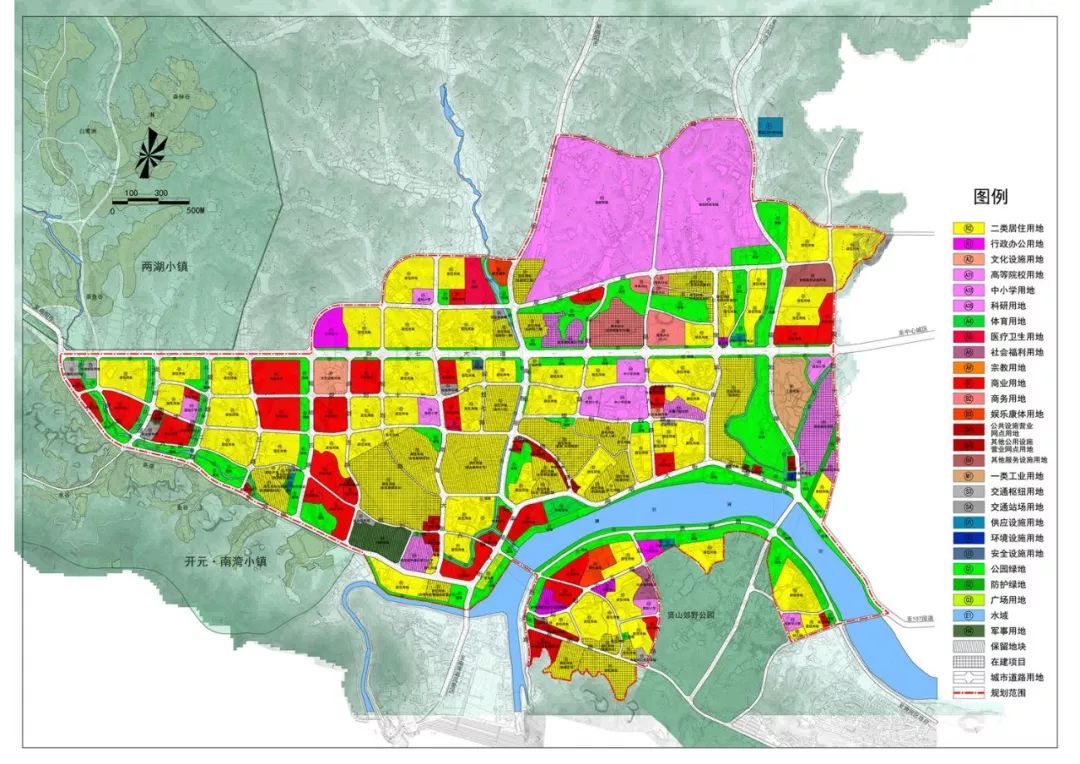 规划羊山新区东片区城市设计和控制性详细规划金牛片区控制性详细规划