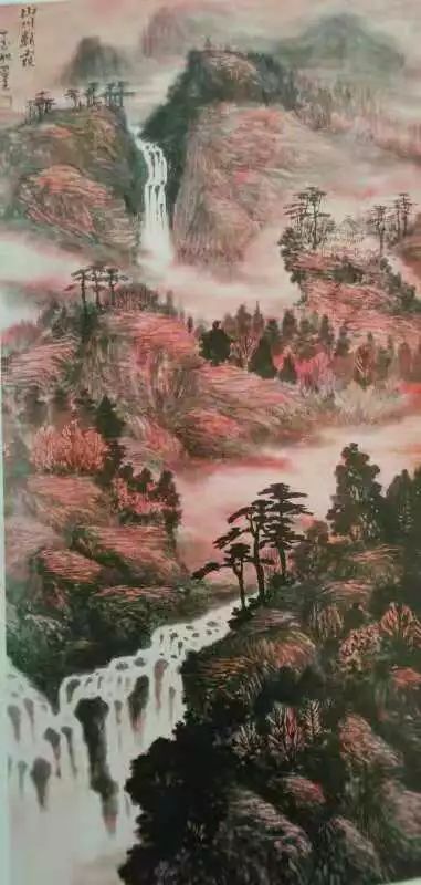 志在高山,志在流水,墨咏相伴向前走—书画家刘灵巨山水画作品欣赏