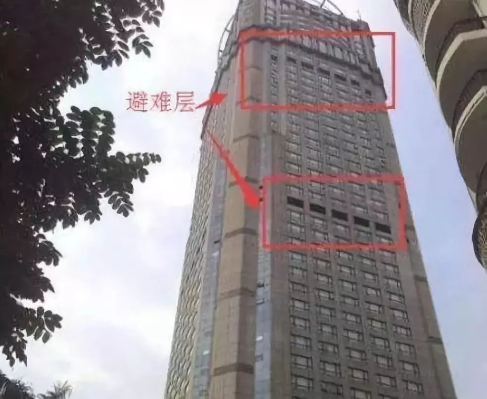 超高层建筑避难层图片