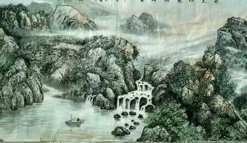 志在高山,志在流水,墨咏相伴向前走—书画家刘灵巨山水画作品欣赏