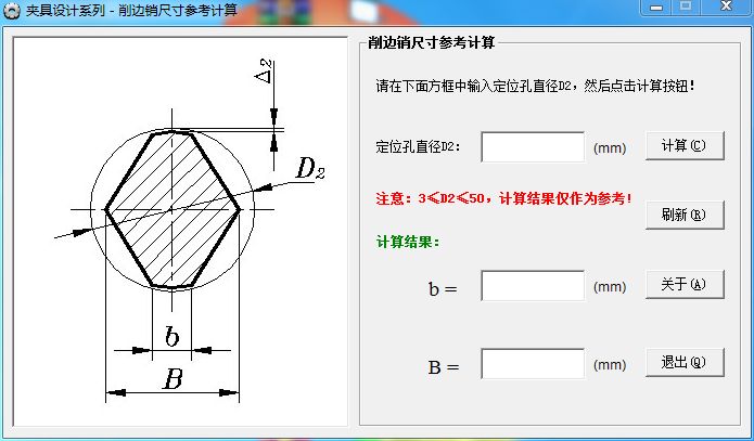 削边销的三视图图片