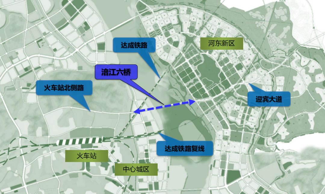江油涪江六桥规划图图片