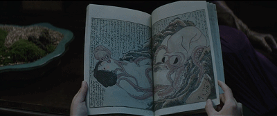 海女与蛸 浮世绘图片