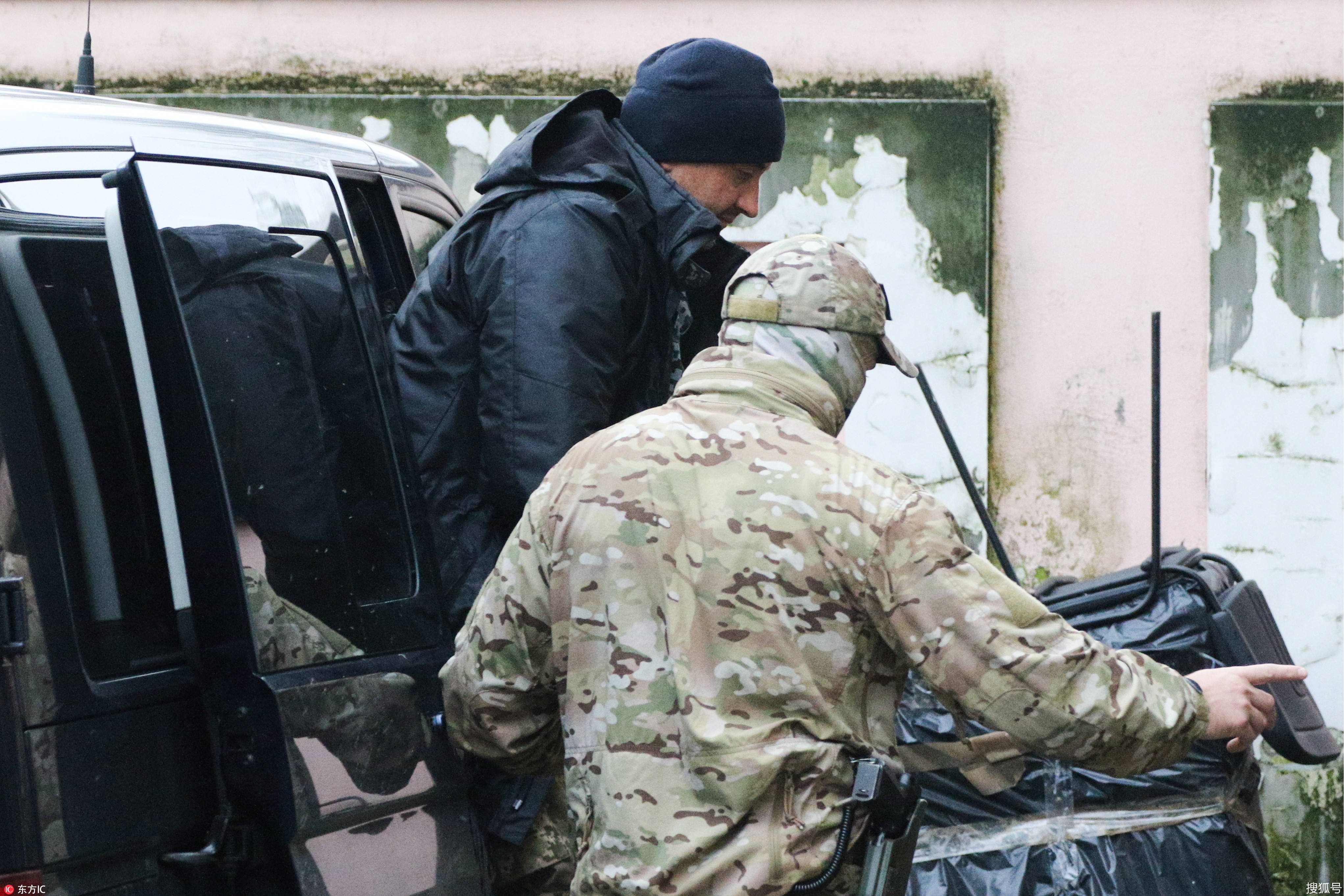 俄罗斯乌克兰扣押图片
