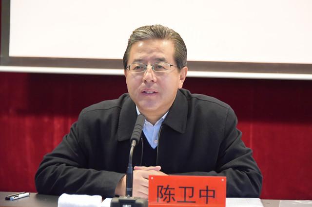 冯湖首先代表省委组织部和省委党校(甘肃行政学院)对参训学员表示热烈