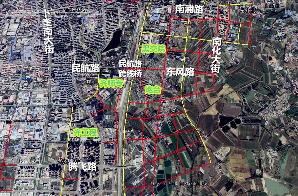 齐齐哈尔市道路规划图图片