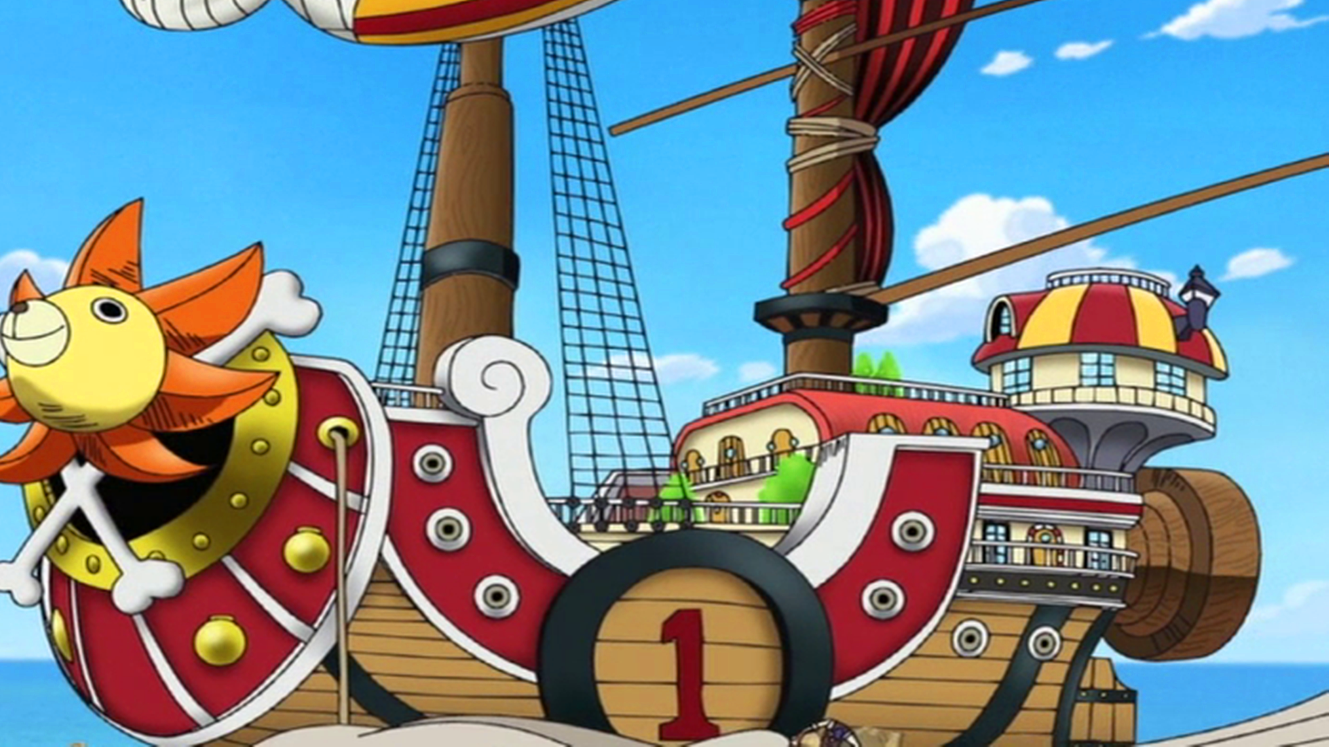 海贼王:那些脑洞大开的船,一艘装备齐全,一艘大的像岛屿