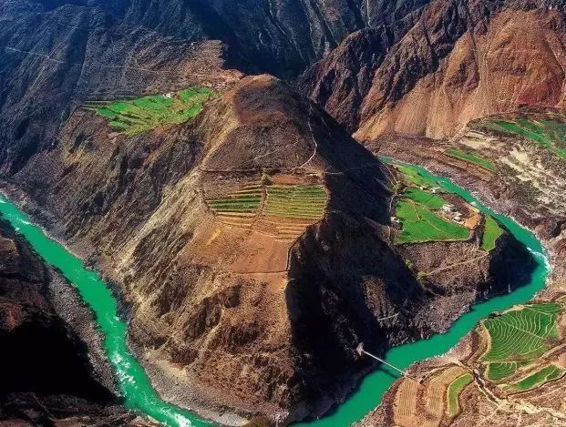 中国最大内陆河图片