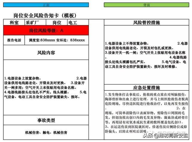 電工崗位存在哪些安全風險 電工崗位安全風險辨識-金泉網