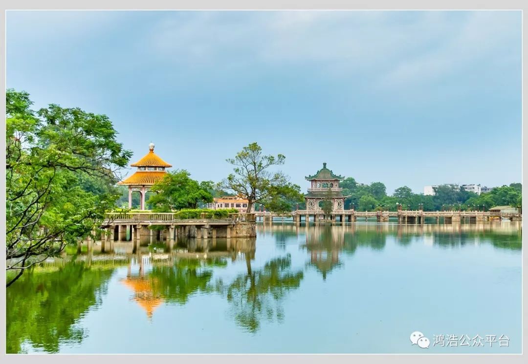 圖賞揭陽西湖公園