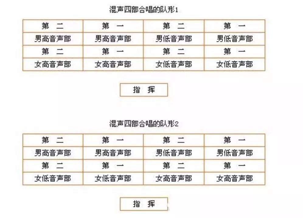 44人合唱队形排列图片图片