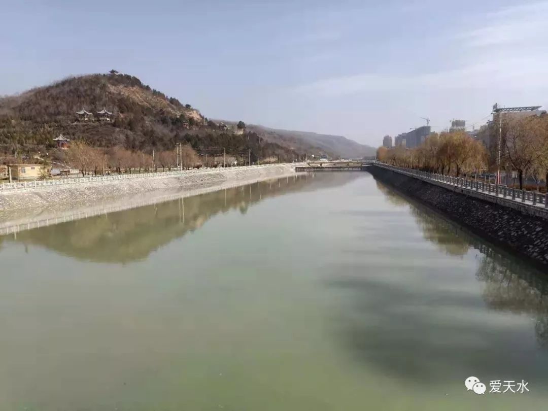 秦安葫芦河蓄水图片