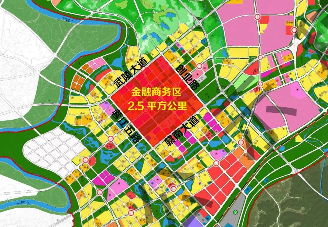 赣州蓉江新区规划图片
