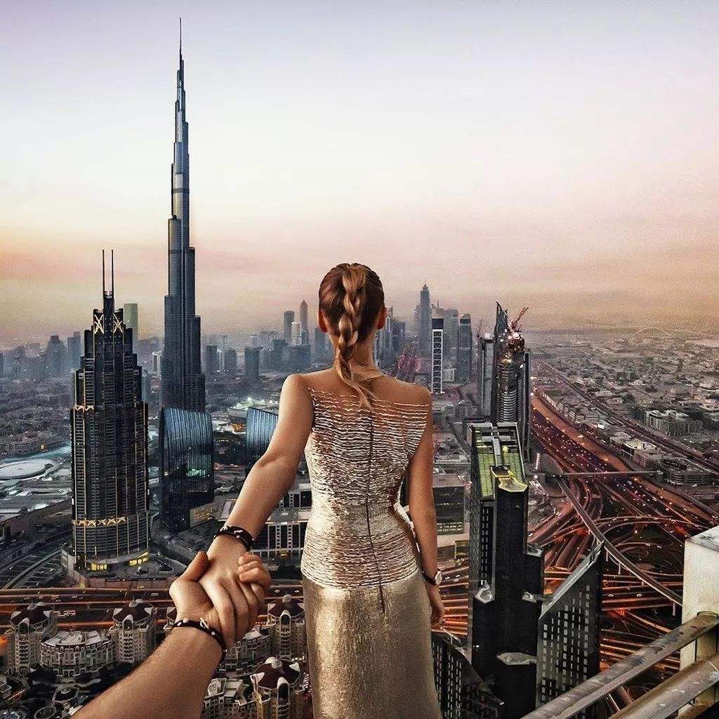 迪拜拍婚纱_迪拜街拍美女(3)