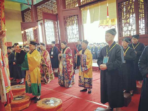 湖南省道协第六届正一派传度活动在溆浦玉皇宫举行