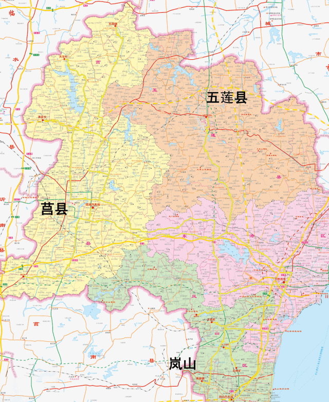 岚山碑廓地图图片
