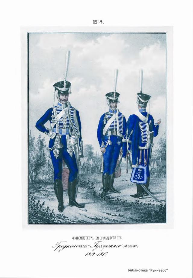 1812年俄军军服图片
