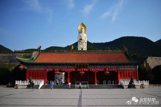 千年古剎宜陽靈山寺一個山門朝北開的寺院