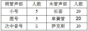 沈阳二中乐团招生简章图片