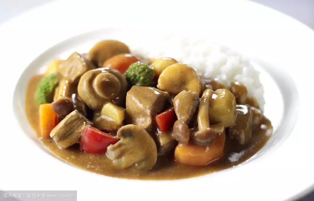 【营养美食】咖喱蘑菇