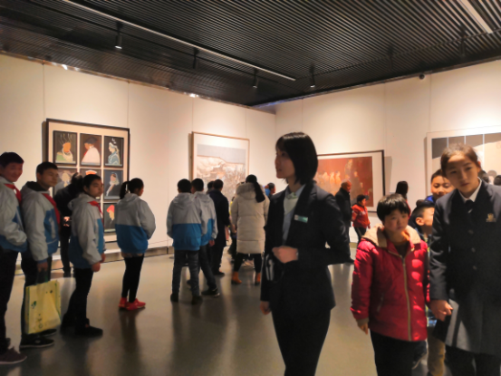 第六届全国青年美术作品展在淮安市美术馆举行