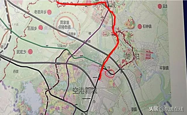 简阳地铁13号线规划图图片