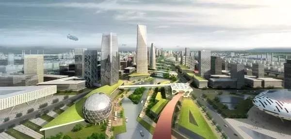 肇庆新区中轴设计示意图如肇庆宝能城,打造肇庆首个80万㎡都会综合体