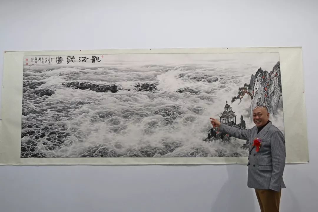 著名画家周盛荣冰雪墨竹展惊艳春城延续文脉突破创新