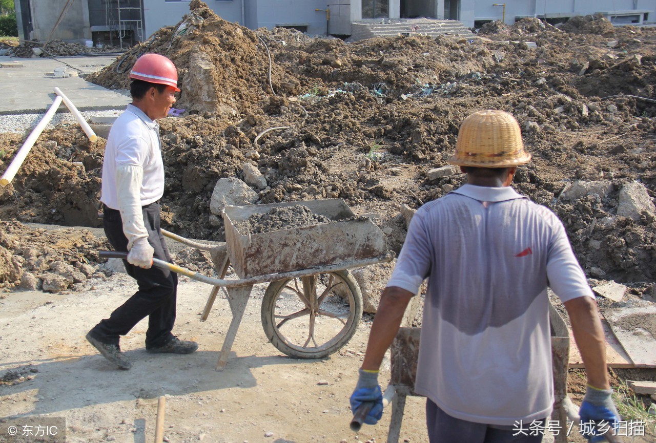 农民工图片艰苦工地图片