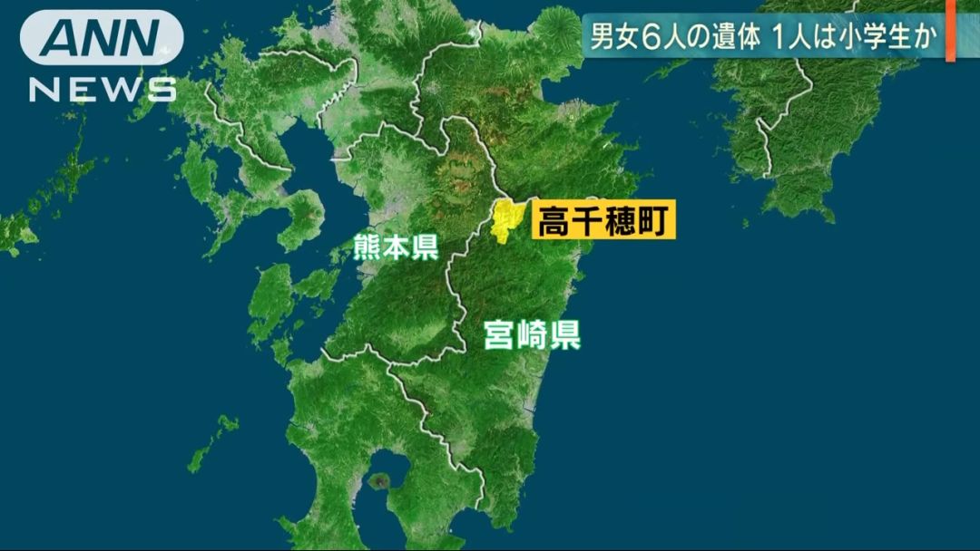 日本宫崎县发生伦理灭门惨案5人被杀死一人跳桥自杀其中一名是7岁儿童