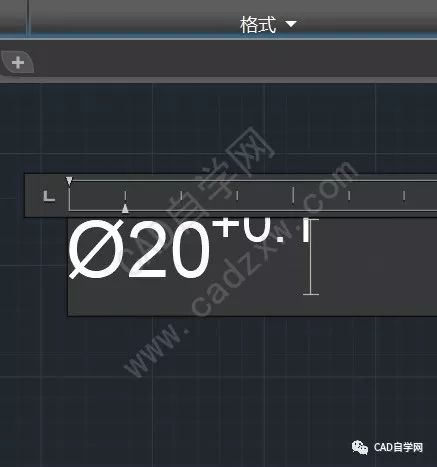 總結cad如何給尺寸加上下標公差