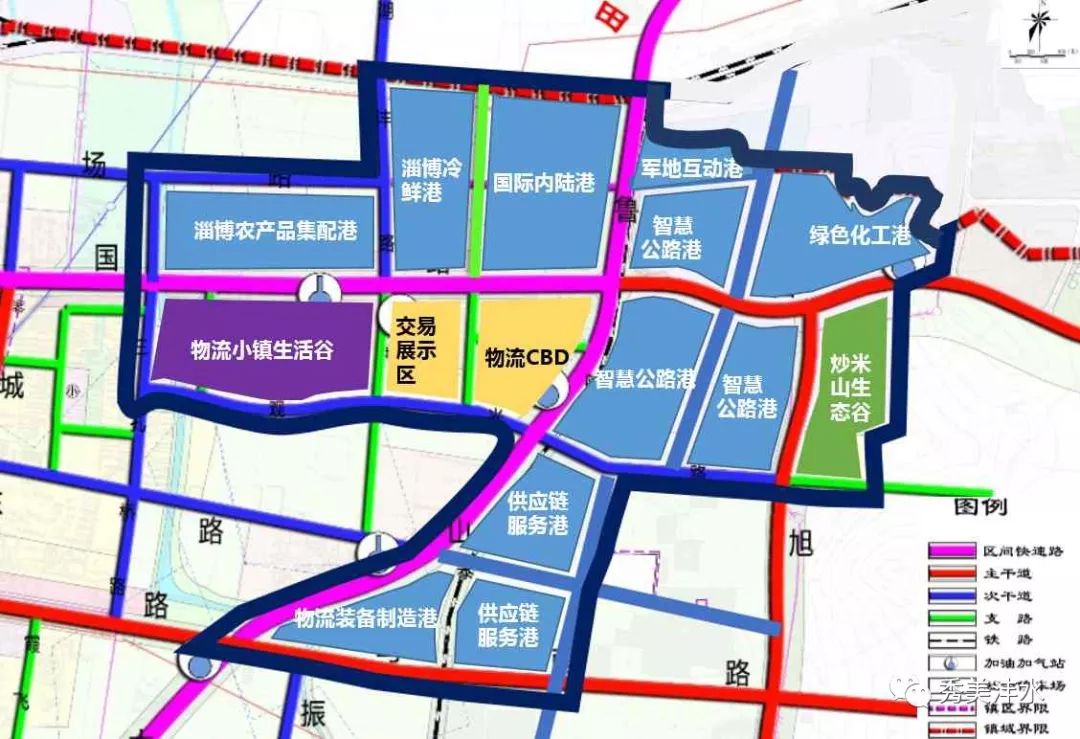 张店规划图全图高清版图片