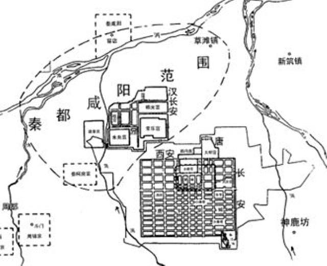 秦始皇陵位置地图图片