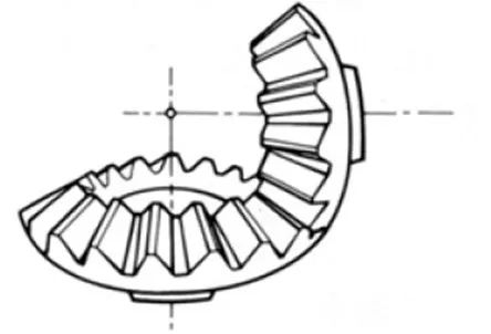 1)直齿锥齿轮3.