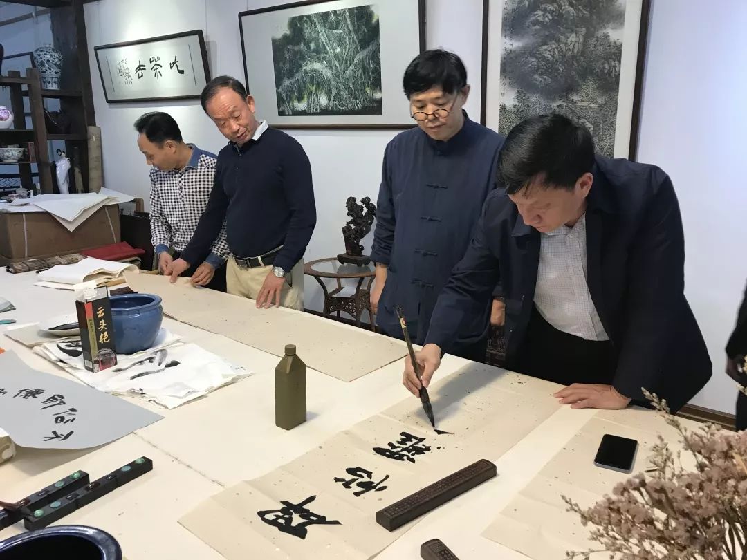 笔墨传情—广州市黄埔区书法家协会到潮开展文艺采风