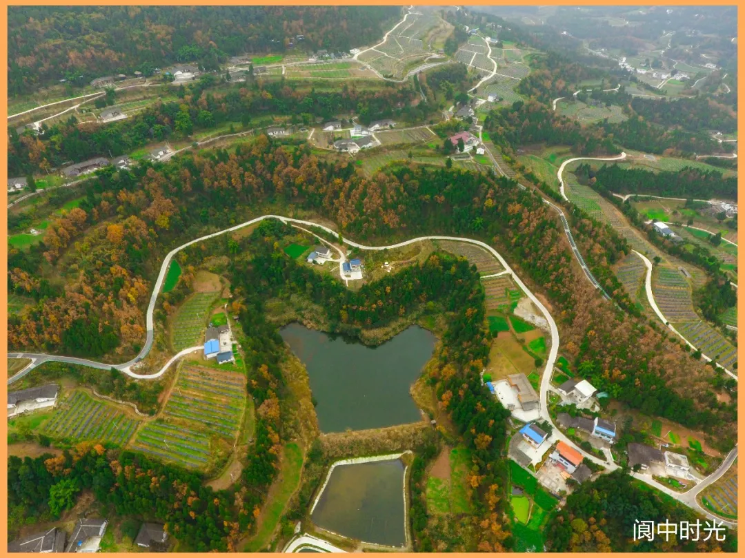 阆中五龙乡村旅游景区图片