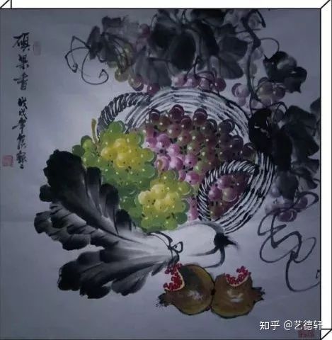 绘画|葡萄公主侯银银老师作品欣赏