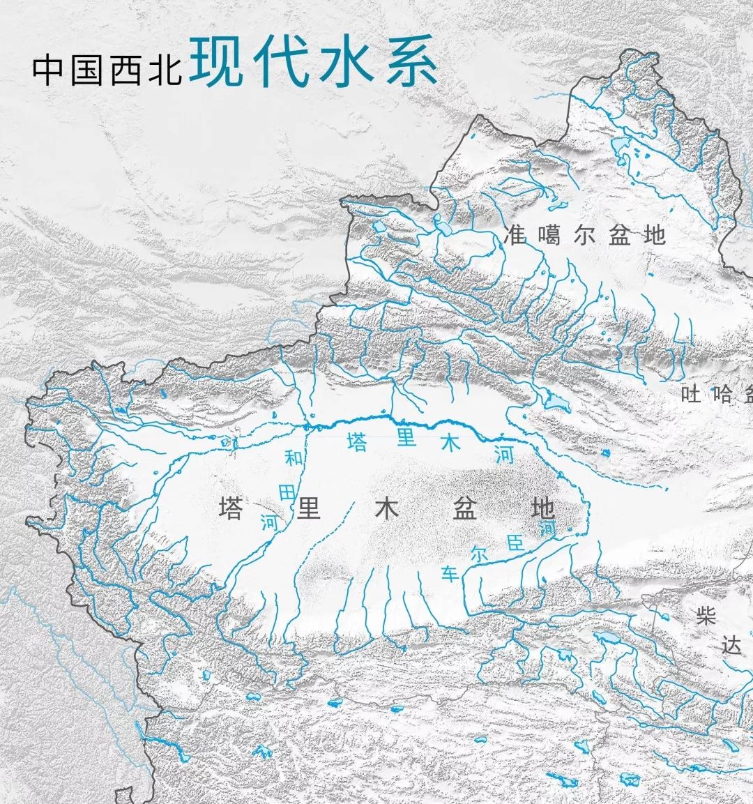 中国戈壁分布图图片